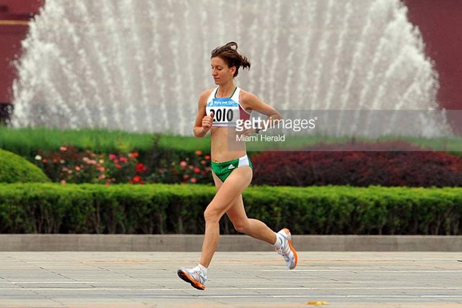 Prokoppné Teveli Petra olimpikon maraton futóból közösségi sportszervező