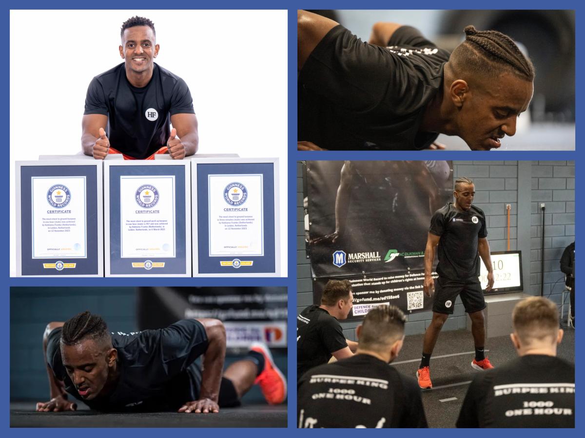 Burpee világcsúcs - Habtamu Franke