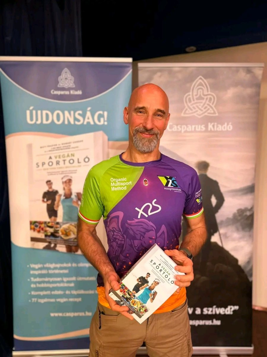 A vegán sportoló - könyvajánló