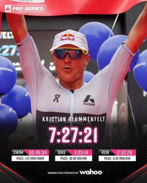 blummenfelt ironman frankfurt 2024 summary