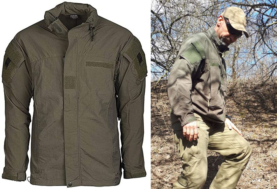 MIL-TEC Softshell 3. generációs outdoor, taktikai dzseki teszt